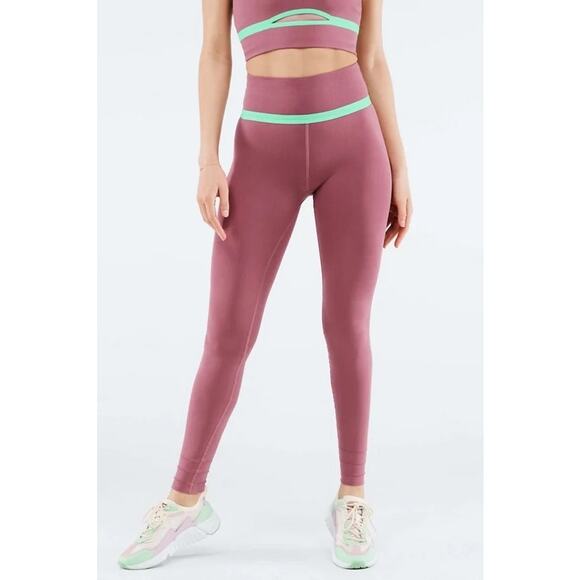 Fabletics Pants - New Fabletics High-Waisted Sculptknit cut out back legging size L